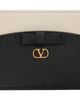 Valentino Garavani Valentino Garavani Off-White & Black Veecolor Card Holder - 1