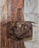 Valentino Garavani Valentino Garavani Panthea Medium VLogo Leather & Suede Shoulder Bag - 2