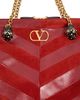 Valentino Garavani Valentino Garavani Panthea Medium VLogo Leather & Suede Shoulder Bag - 5