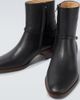 Valentino Garavani Valentino Garavani Pat VLogo Signature leather ankle boots - 3