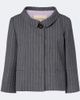 Valentino Garavani Valentino Garavani Pinstripe virgin wool jacket - 1