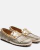 Valentino Garavani Valentino Garavani Plaster Caster metallic leather loafers - 1