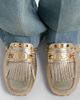 Valentino Garavani Valentino Garavani Plaster Caster metallic leather loafers - 2