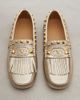 Valentino Garavani Valentino Garavani Plaster Caster metallic leather loafers - 6