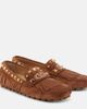 Valentino Garavani Valentino Garavani Plaster Caster VLogo suede driving shoes - 1