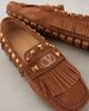 Valentino Garavani Valentino Garavani Plaster Caster VLogo suede driving shoes - 5