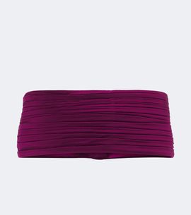 Valentino Garavani Valentino Garavani Plissé satin belt