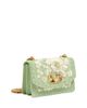 Valentino Garavani Valentino Garavani Raffia Flower & Beaded Green Shoulder Bag - 3