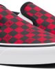 Valentino Garavani Valentino Garavani Red & Black Vans Edition VLogo Checkerboard Print Slip-on Sneakers - 4