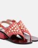 Valentino Garavani Valentino Garavani Resort studded suede thong sandals - 1