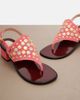 Valentino Garavani Valentino Garavani Resort studded suede thong sandals - 6