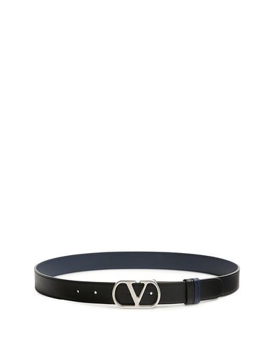 Valentino Garavani Valentino Garavani Reversible Leather Monogram Belt