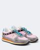 Valentino Garavani Valentino Garavani Rockstud embroidered suede-trimmed sneakers - 1