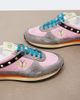 Valentino Garavani Valentino Garavani Rockstud embroidered suede-trimmed sneakers - 5