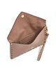 Valentino Garavani Valentino Garavani Rockstud Leather Envelope Pouch Clutch - 2