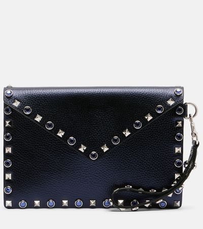 Valentino Garavani Valentino Garavani Rockstud Medium leather pouch