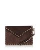 Valentino Garavani Valentino Garavani Rockstud Medium Suede Flat Pouch - 1