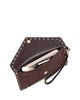 Valentino Garavani Valentino Garavani Rockstud Medium Suede Flat Pouch - 5