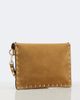 Valentino Garavani Valentino Garavani Rockstud Medium suede pouch - 4