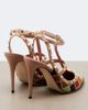Valentino Garavani Valentino Garavani Rockstud patchwork suede and leather pumps - 3