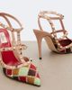Valentino Garavani Valentino Garavani Rockstud patchwork suede and leather pumps - 6