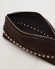 Valentino Garavani Valentino Garavani Rockstud Small suede pouch - 3