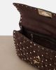 Valentino Garavani Valentino Garavani Rockstud Spike Medium suede top-handle bag - 3
