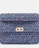 Valentino Garavani Valentino Garavani Rockstud Spike Medium tweed top-handle bag - 1