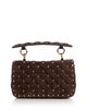 Valentino Garavani Valentino Garavani Rockstud Spike Small Suede Shoulder Bag - 4