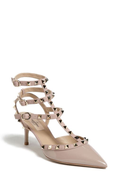 Valentino Garavani Valentino Garavani Rockstud Strappy Pointed Toe Pump