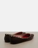 Valentino Garavani Valentino Garavani Rockstud suede ballet flats - 3
