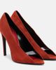 Valentino Garavani Valentino Garavani Révélé suede peep-toe pumps - 1