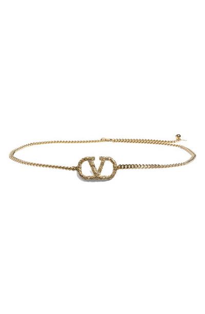 Valentino Garavani Valentino Garavani Signature VLOGO Chain Belt