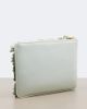 Valentino Garavani Valentino Garavani Small floral-appliqué leather pouch - 4