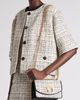 Valentino Garavani Valentino Garavani Small Vain Tweed & Leather Shoulder Bag - 2