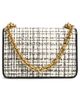 Valentino Garavani Valentino Garavani Small Vain Tweed & Leather Shoulder Bag - 4