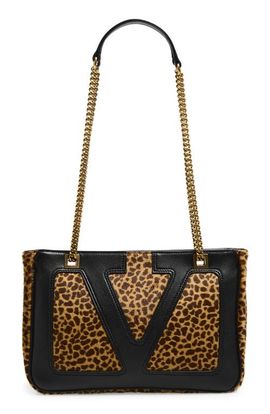 Valentino Garavani Valentino Garavani Small Viva Superstar Genuine Calf Hair Tote