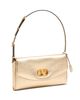 Valentino Garavani Valentino Garavani Small VLogo Metallic Leather Shoulder Bag - 5