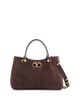Valentino Garavani Valentino Garavani Small VLogo Suede Tote Bag - 1