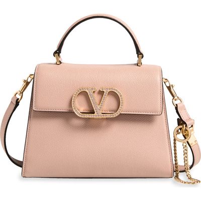 Valentino Garavani Valentino Garavani Small Vsling Leather Top Handle Bag