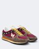 Valentino Garavani Valentino Garavani Stud Up embroidered suede-trimmed sneakers - 1