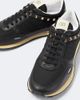 Valentino Garavani Valentino Garavani Stud Up leather-trimmed sneakers - 3