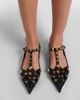 Valentino Garavani Valentino Garavani Studdy leather Mary Jane flats - 3