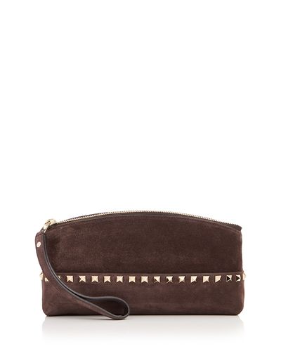 Valentino Garavani Valentino Garavani Suede Rockstud Pochette