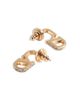 Valentino Garavani Valentino Garavani Swarovski Crystal Logo Drop Earrings, 0.7L - 3