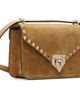 Valentino Garavani Valentino Garavani Tan Rockstud Small Shoulder Suede Bag - 2