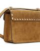 Valentino Garavani Valentino Garavani Tan Rockstud Small Shoulder Suede Bag - 3