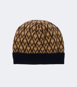 Valentino Garavani Valentino Garavani Toute La V jacquard virgin wool beanie