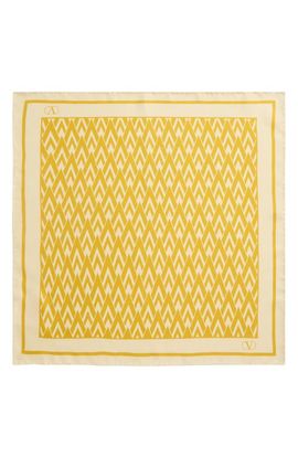 Valentino Garavani Valentino Garavani Toute la V Silk Square Scarf