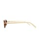 Valentino Garavani Valentino Garavani V Light Combination Rectangular Sunglasses - 3